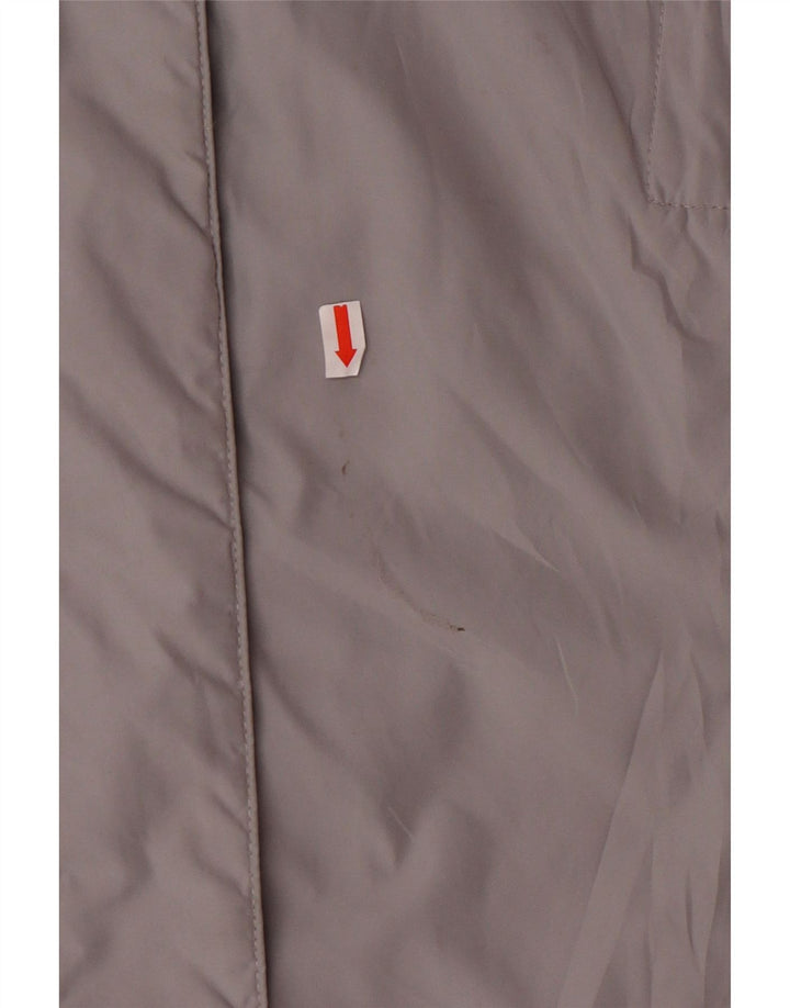 Champion γυναικείο μπουφάν με κουκούλα αντιανεμικό UK 18 XL Grey Polyester