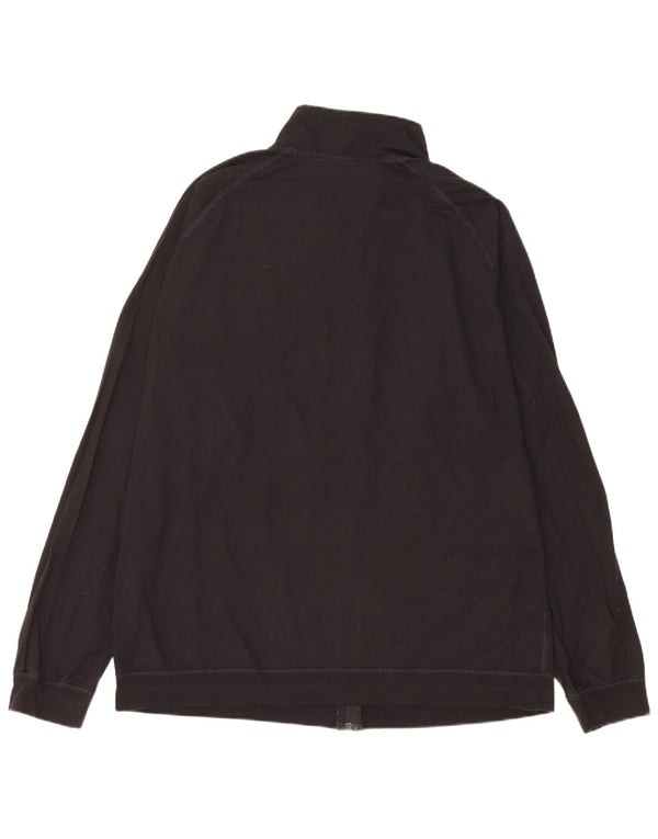 Ανδρική φόρμα Trigema Top Jacket XL Μαύρο βαμβακερό