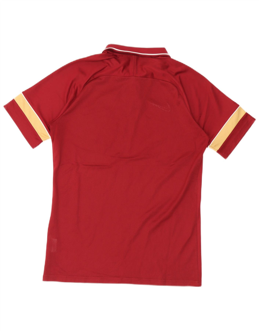 Ανδρικό μπλουζάκι πόλο Nike Dri Fit με μεσαίο μπορντό ριγέ πολυεστέρα