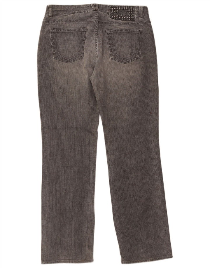 Γυναικείο τζιν Trussardi ίσιο W29 L30 Γκρι βαμβακερό