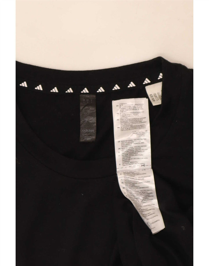 Adidas Ανδρικό T-Shirt Aeroready Top Large Μαύρο Πολυεστέρας