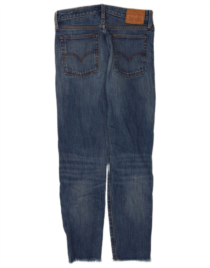 LEVI'S Γυναικείο Slim Jeans W28 L27 Μπλε Βαμβακερό