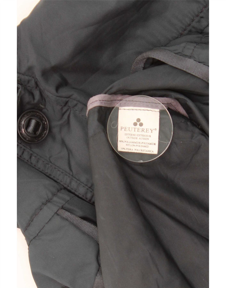 PEUTEREY Mens Utility Jacket UK 40 Large Grey Polyamide