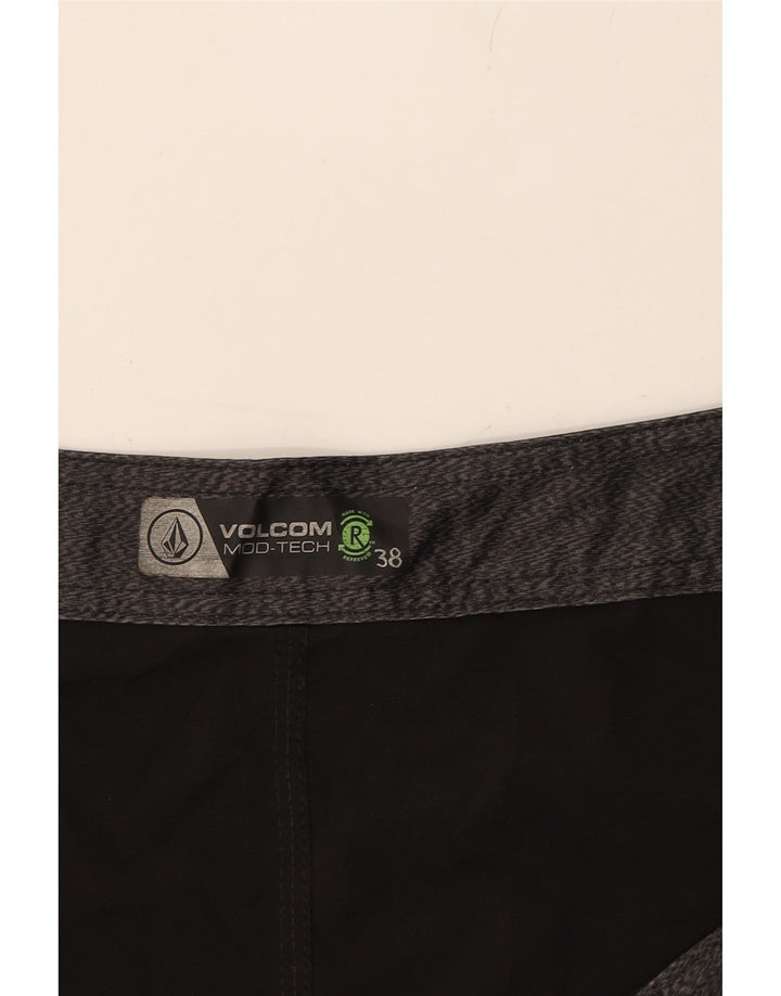 VOLCOM Mens Swimming Shorts XL  Black Vintage Volcom and Second-Hand Volcom from Messina Hembry 