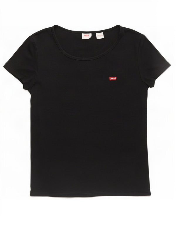 Γυναικείο T-Shirt Levi's Top UK 14 Medium Black