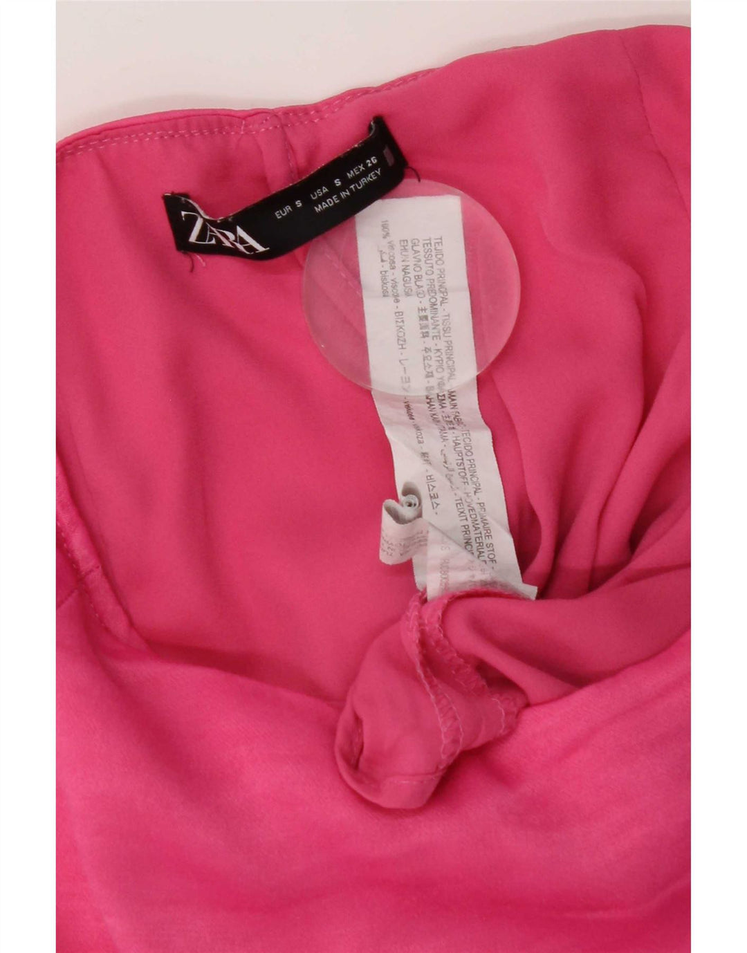 Zara Γυναικείο Skort Small W26 Pink Viscose