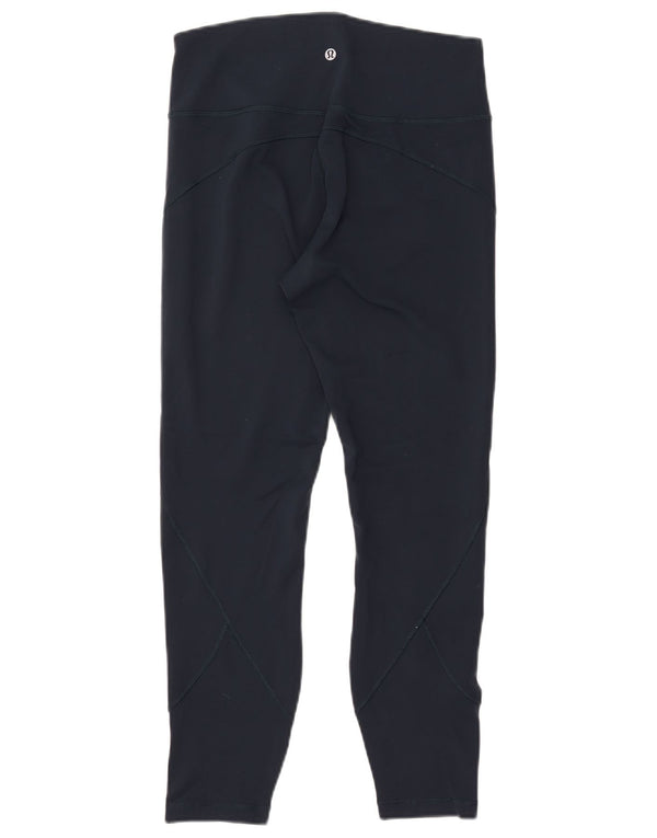 Γυναικείο κολάν LULULEMON US 10 Large Navy Blue Nylon