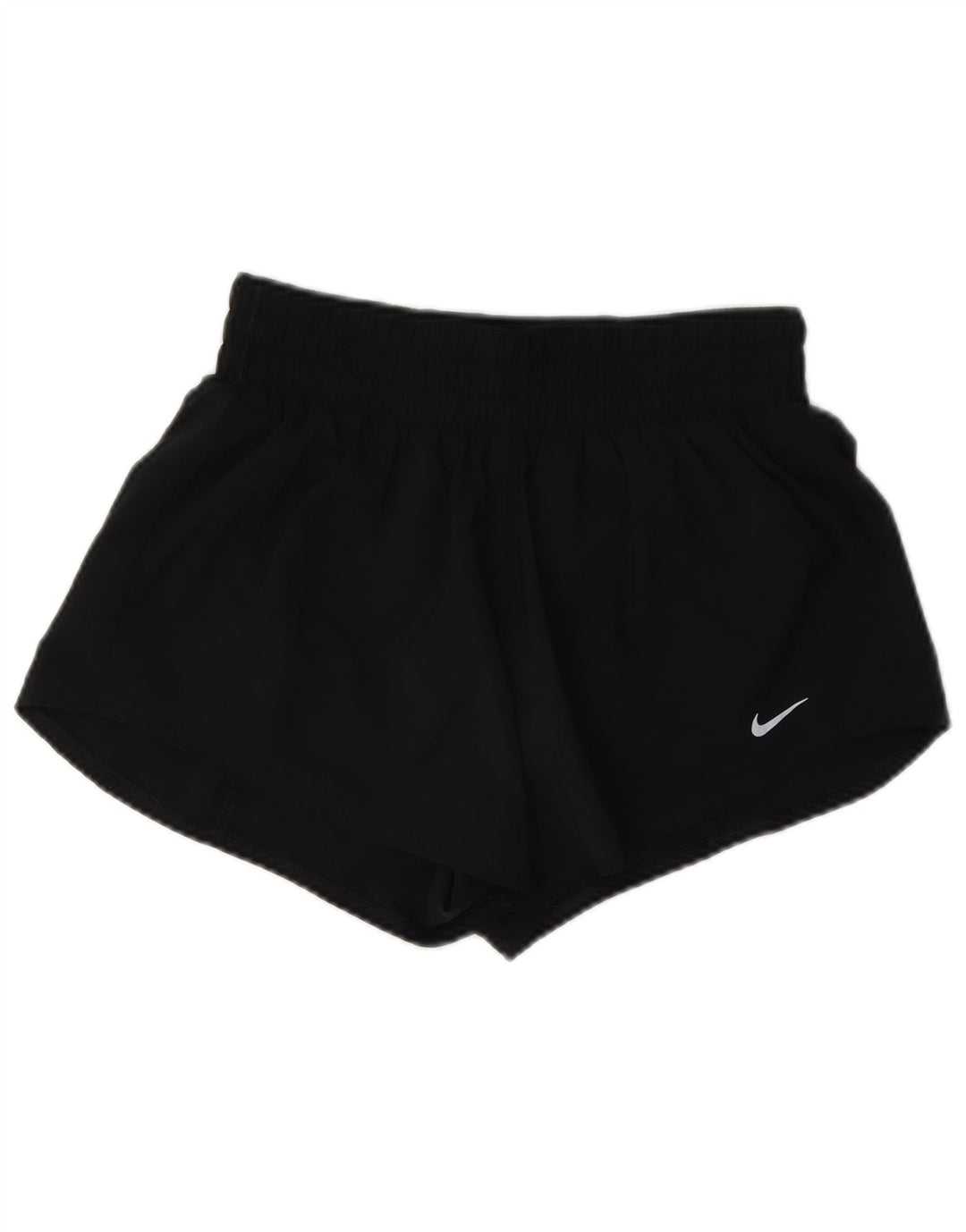 Γυναικείο αθλητικό σορτς Nike Dri Fit UK 8 Μικρό μαύρο πολυεστέρα