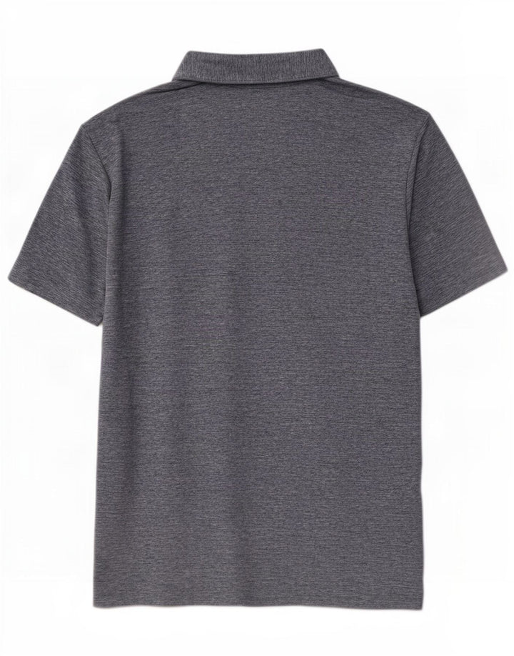 Ανδρικό πουκάμισο Adidas Polo XL από πολυεστέρα σε μπλε φλύκταινες