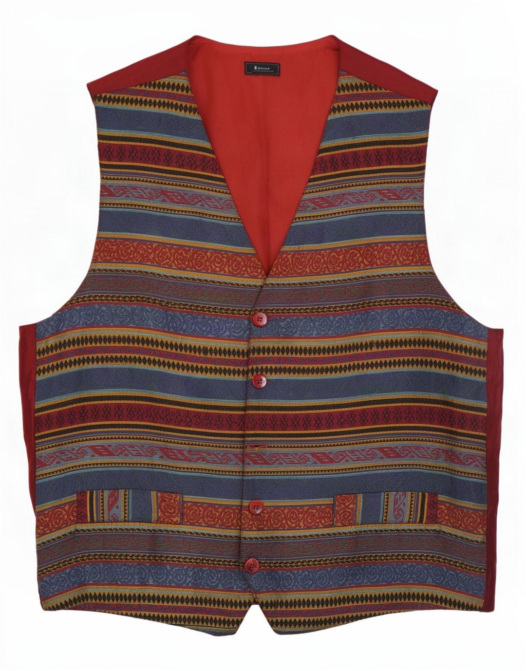 Vintage Ανδρικό Γιλέκο Medium Πολύχρωμο Fair Isle