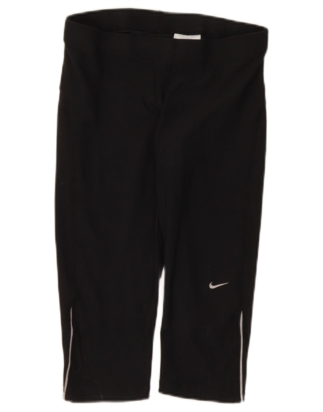 Nike Γυναικεία Κάπρι Κολάν UK 10/12 Μεσαίο μαύρο πολυεστέρα