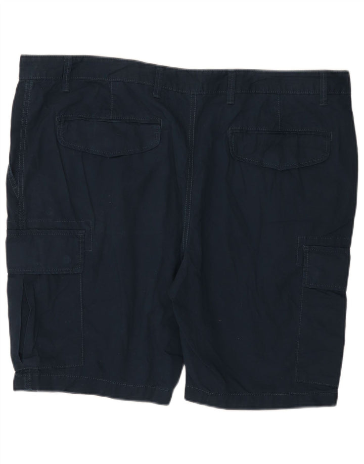 Ανδρικό σορτς Cargo Marks & Spencer W42 2XL Navy Blue Cotton