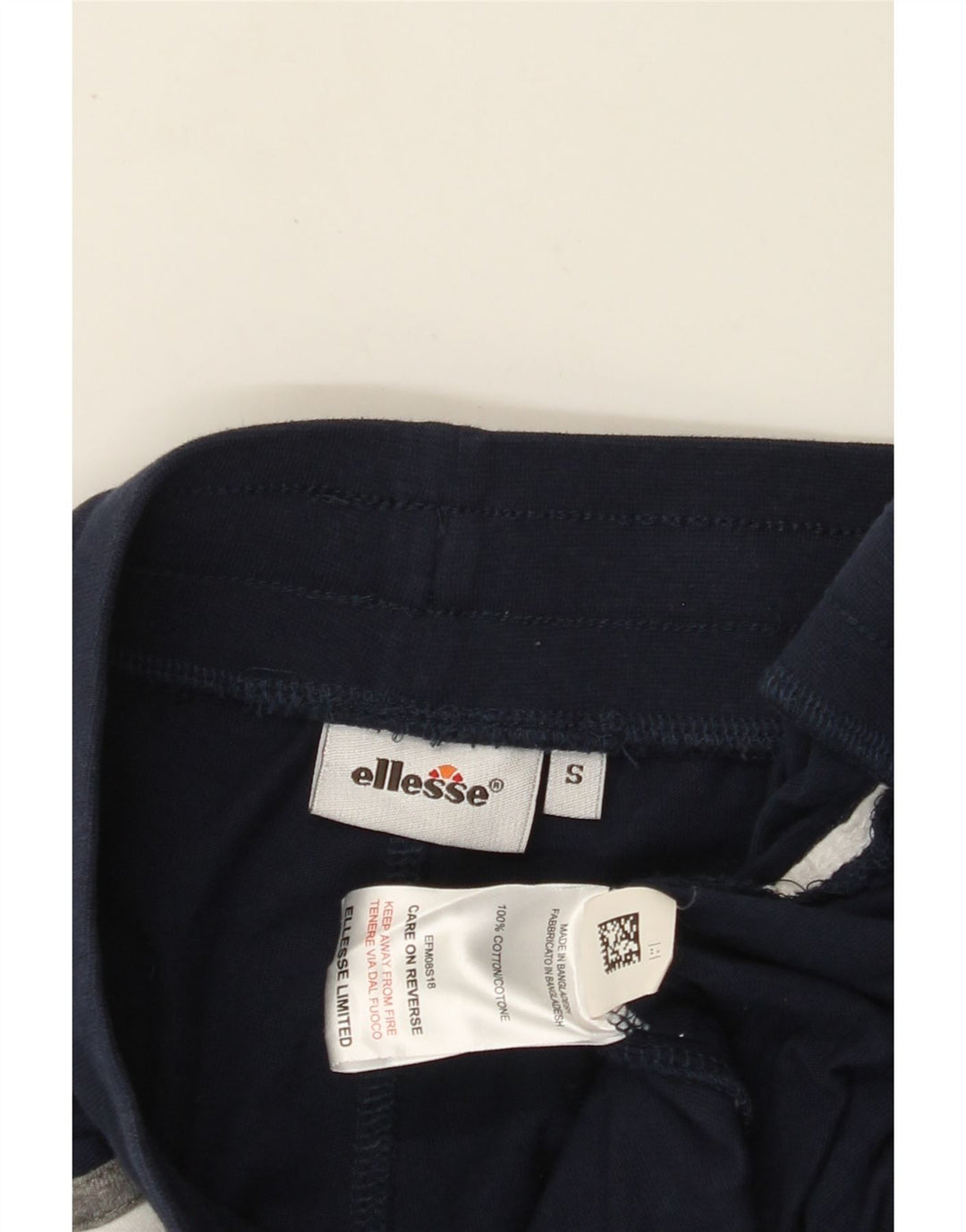Ανδρικό γραφικό αθλητικό σορτς ELLESSE Small Navy Blue Βαμβακερό