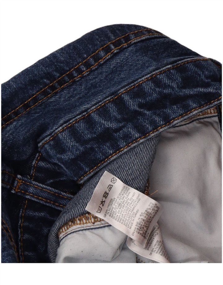 Ανδρικό Reiss Distressed Wide Leg Jeans W30 L33 Blue Viscose