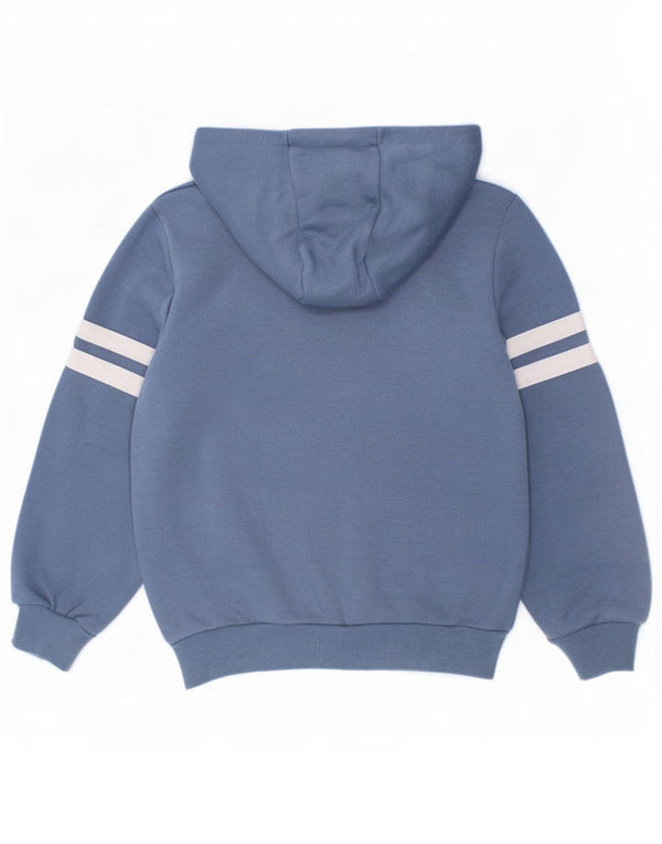 Ellesse Boys Graphic Hoodie Jumper 6-7 Years Blue Colourblock Βαμβακερό