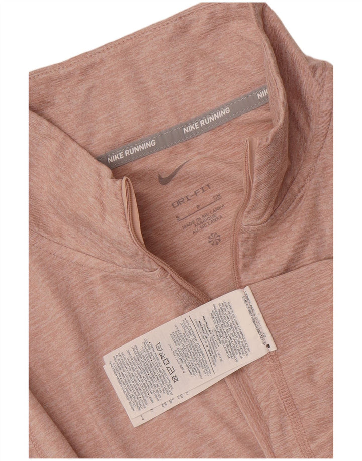 Γυναικεία φόρμα πουλόβερ Nike Dri Fit Top 10 Small Pink Flecked