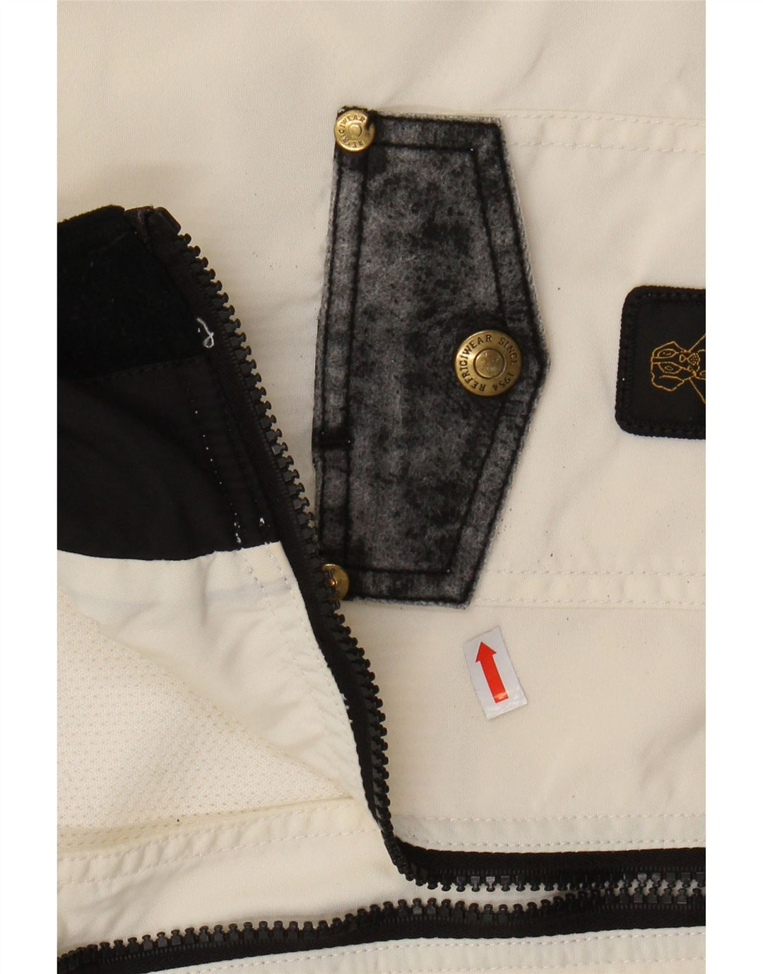 Γυναικείο μπουφάν REFRIGIWEAR Coolmax Bomber UK 14 Medium White Nylon