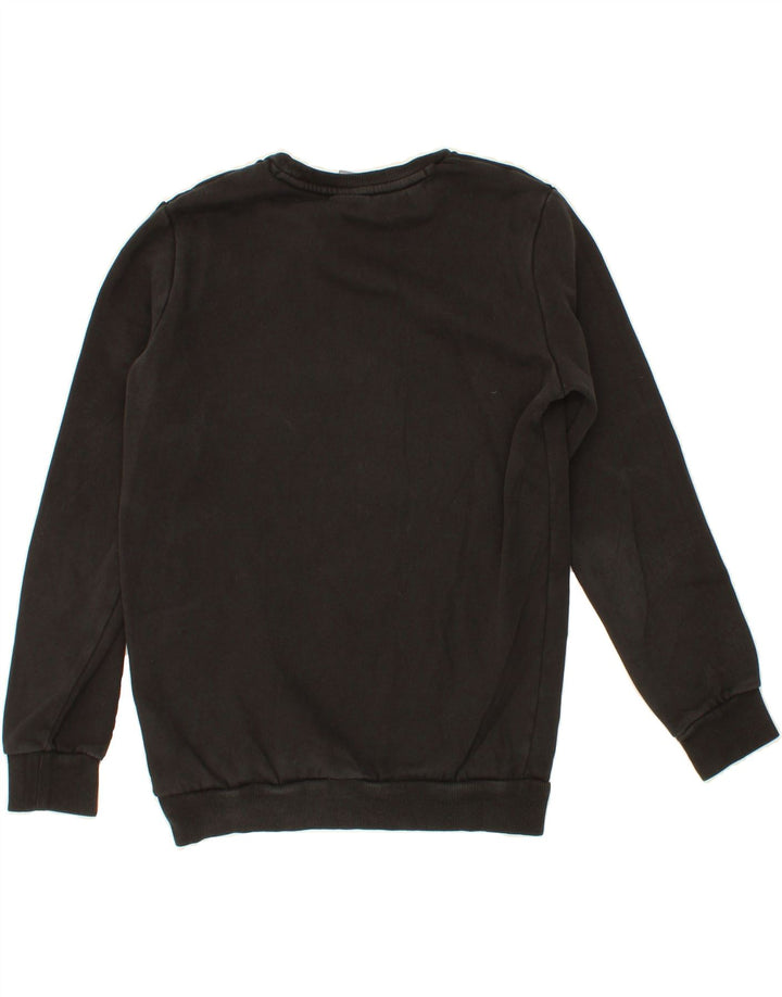 PUMA Mens Graphic Sweatshirt Jumper XS Black Cotton Vintage Puma and Second-Hand Puma from Messina Hembry 