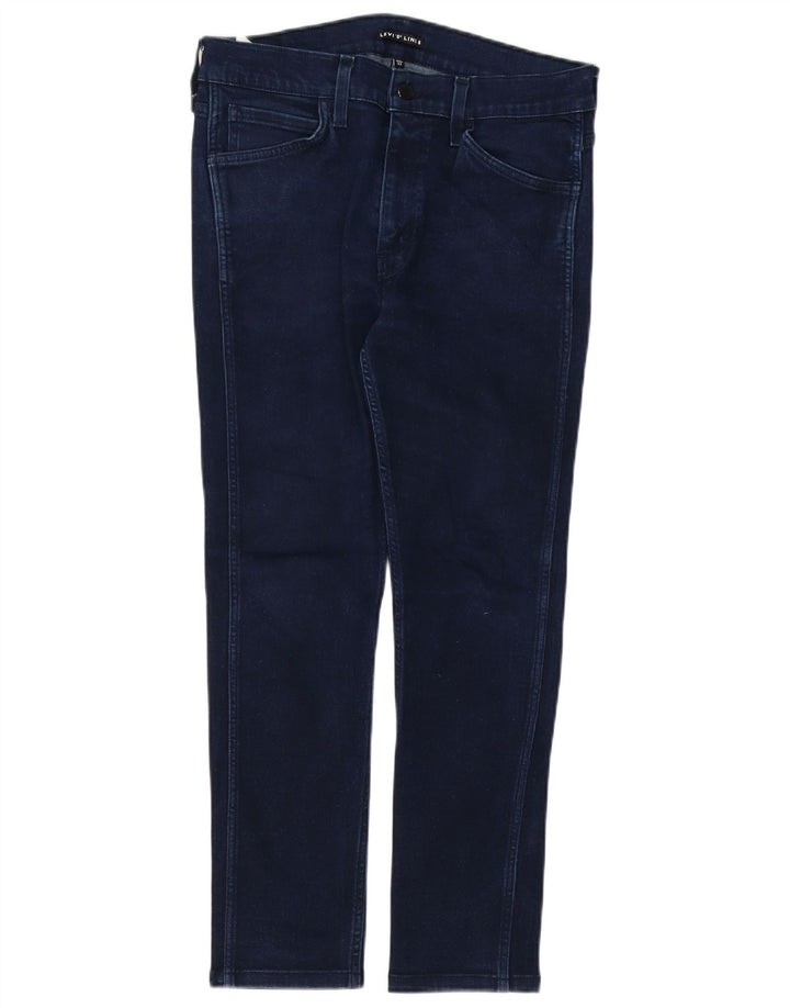 Γυναικείο Slim Jeans Levi's W32 L26 Navy Blue Cotton