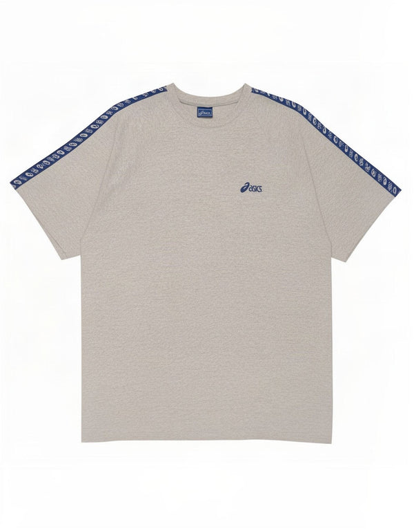 Ανδρικό γραφικό μπλουζάκι Asics Top 2XL Γκρι