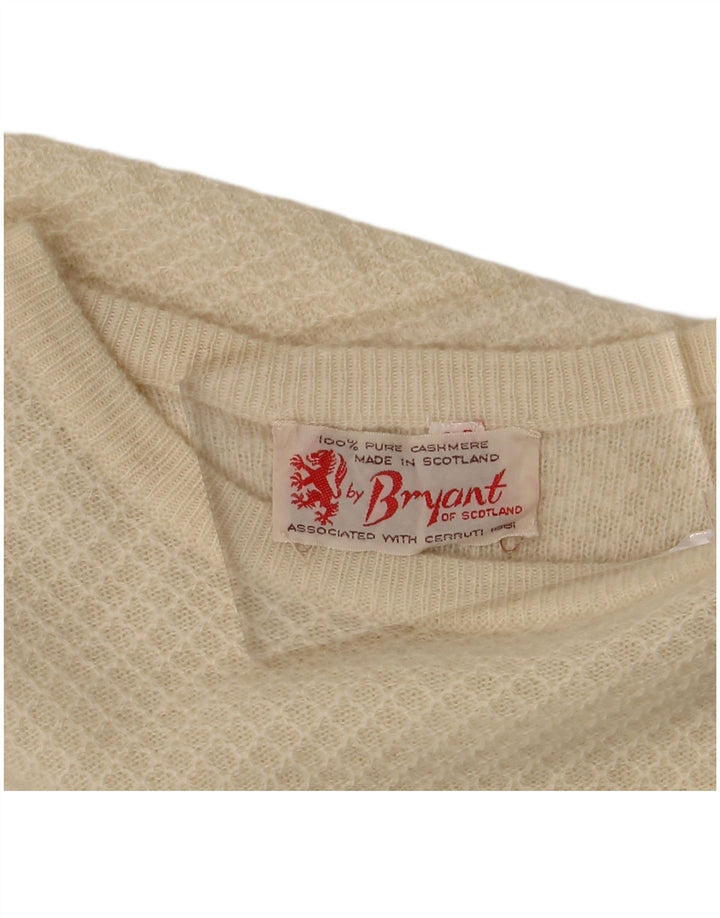 Bryant Womens Cerruti 1881 EU 40 Medium Off White Cashmere