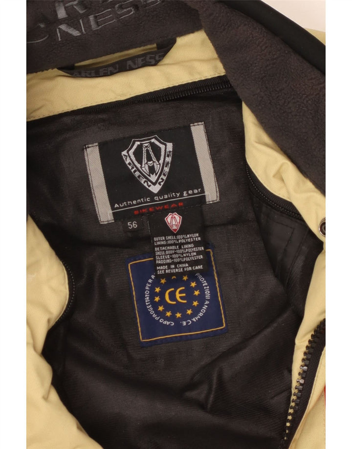 Ανδρικό μπουφάν Arlen Ness Racer IT 56 3XL Beige Colourblock Nylon