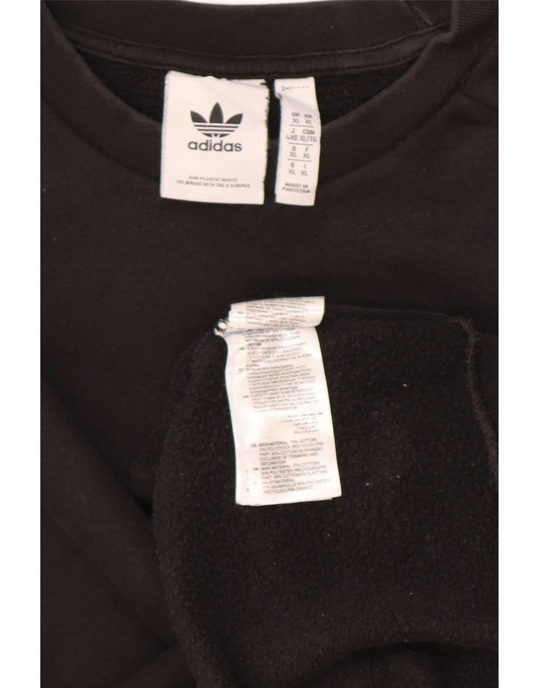 Ανδρικό φούτερ Adidas Jumper XL Μαύρο βαμβακερό