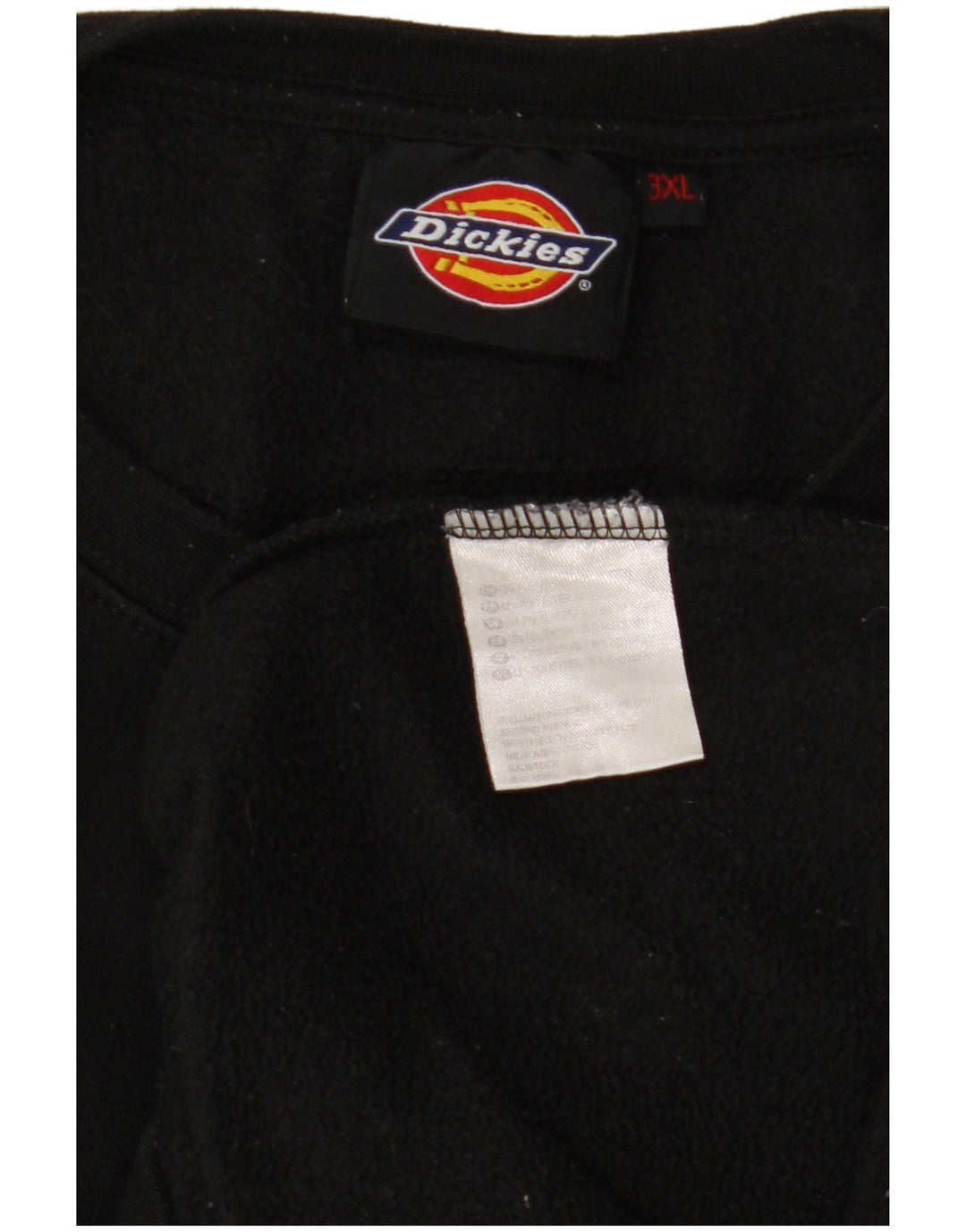 DICKIES Ανδρικό Φούτερ Jumper 3XL Μαύρο Βαμβακερό