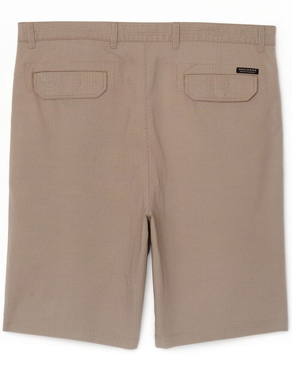 Navigare Ανδρικό σορτς Chino IT 56 3XL W38 Μπεζ ριγέ βαμβακερό
