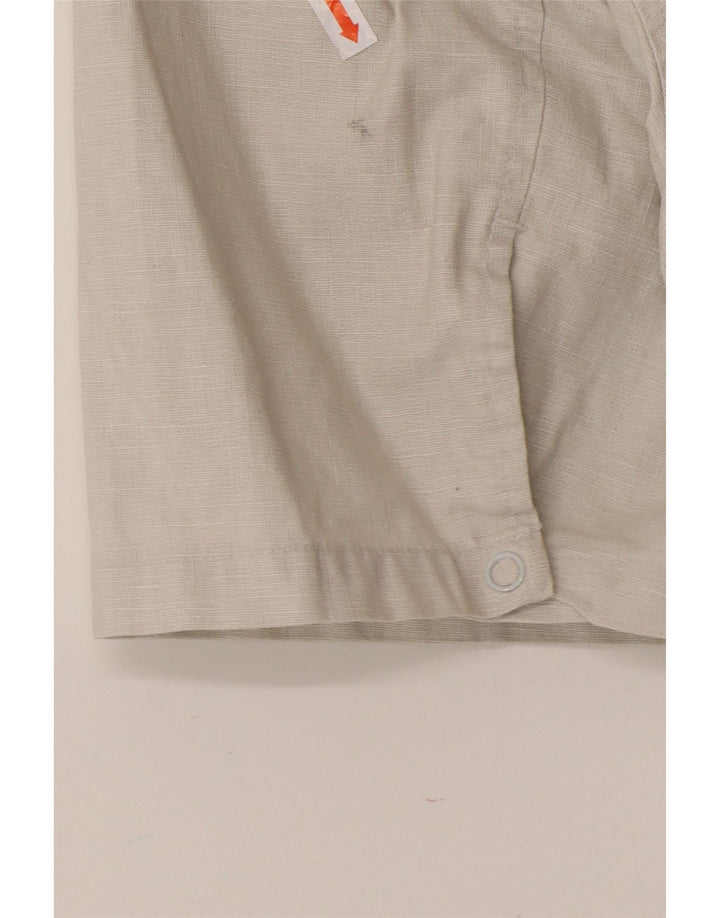 Ανδρικό κοντομάνικο πουκάμισο LEVI'S XL Γκρι λινό
