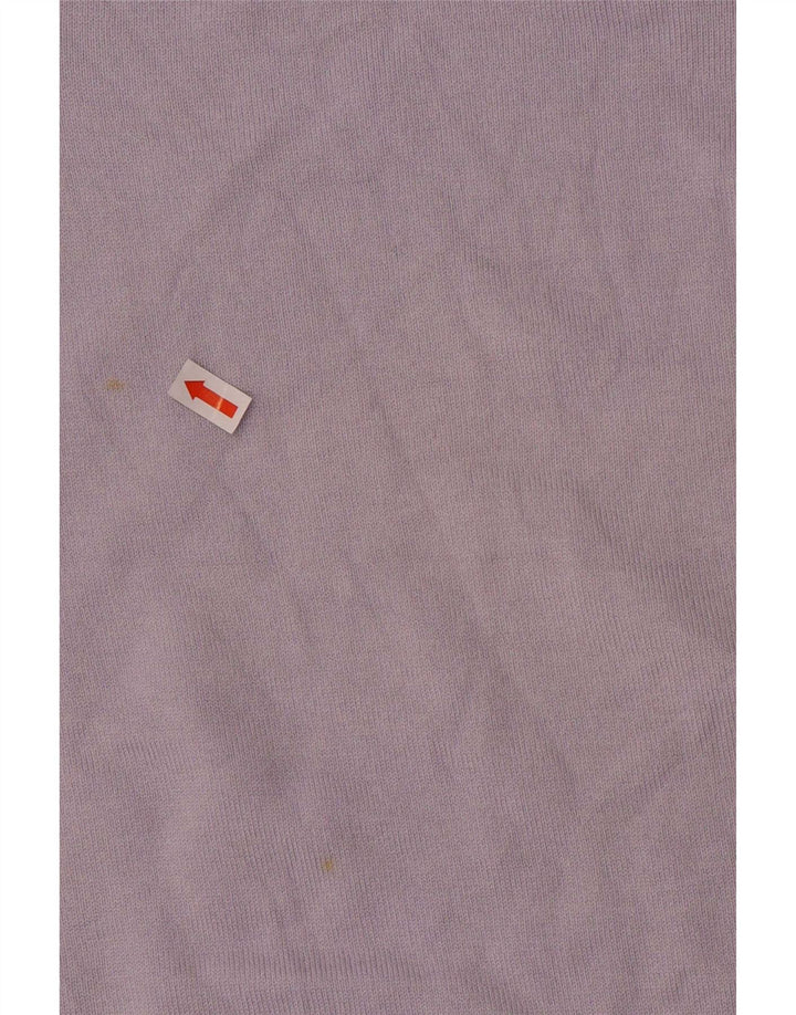 Ανδρικό πουλόβερ Marks & Spencer Autograph V-Neck Jumper μεγάλο μπλε βαμβακερό