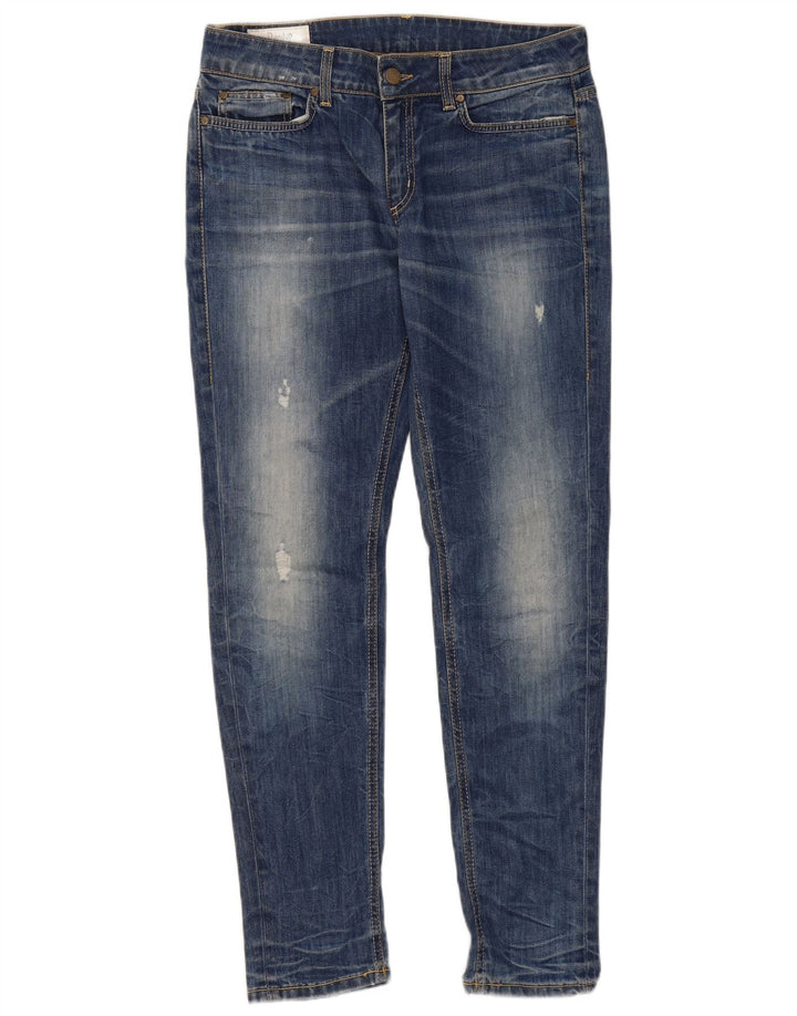 Dondup Γυναικείο Slim Jeans W34 L31 Μπλε βαμβακερό