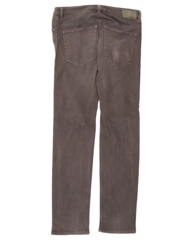 Diesel Ανδρικό Slim Jeans W36 L34 Γκρι βαμβακερό