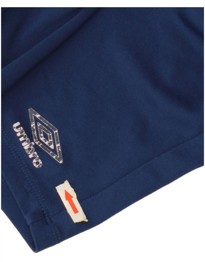 Αθλητικό σορτς UMBRO για αγόρια 9-10 ετών Medium Navy Blue