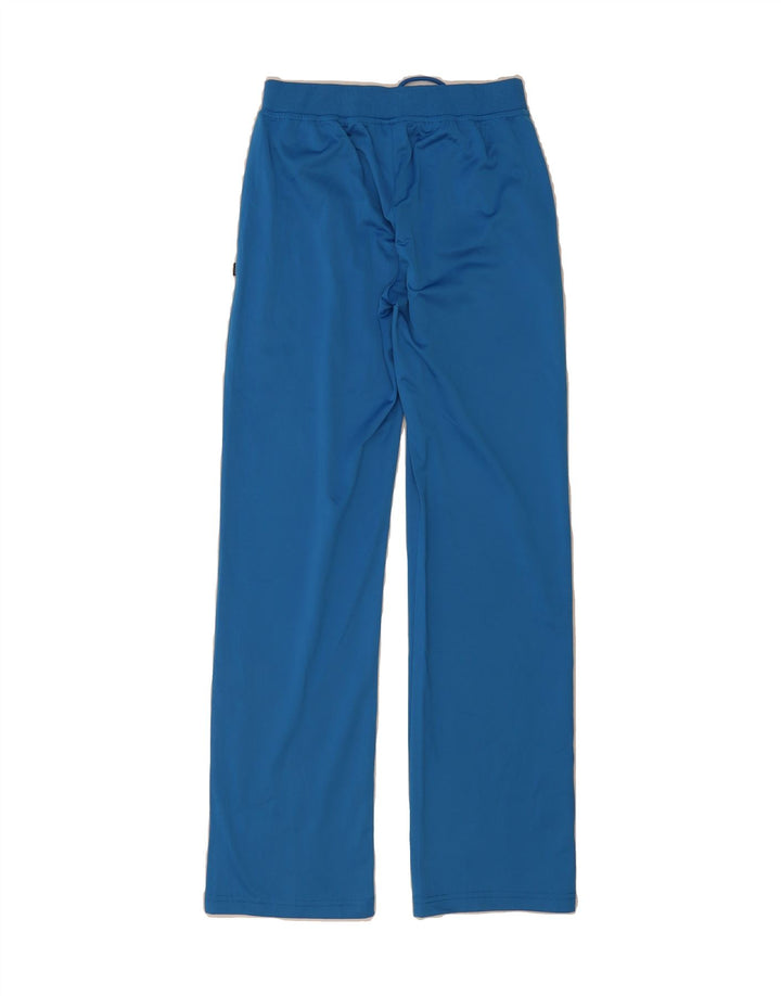 ASICS Girls Tracksuit Trousers 13-14 Years  Blue Polyester Vintage Asics and Second-Hand Asics from Messina Hembry 