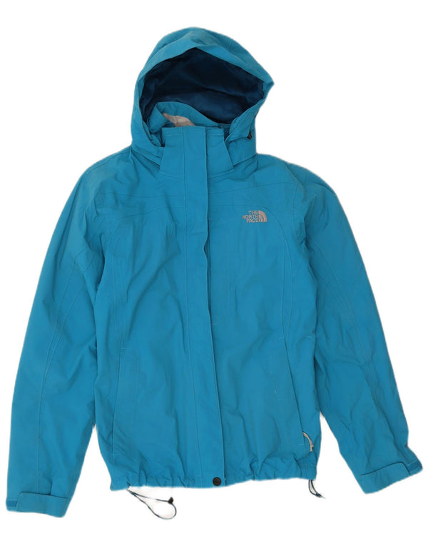 The North Face γυναικείο μπουφάν βροχής με κουκούλα UK 10 Small Blue Nylon