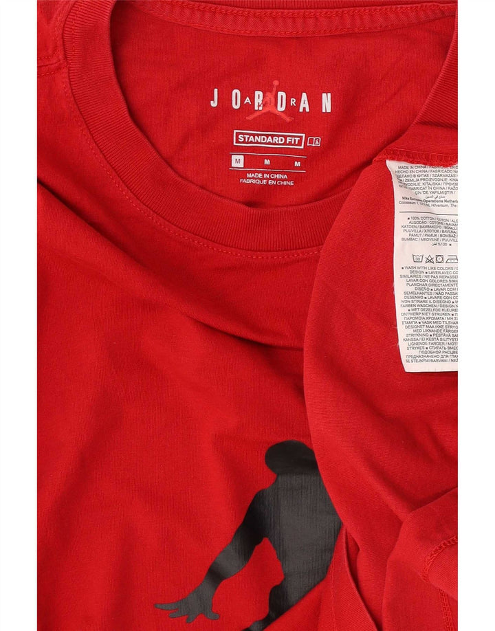 Ανδρικό γραφικό μπλουζάκι Jordan Standard Fit Top Μεσαίο κόκκινο βαμβακερό