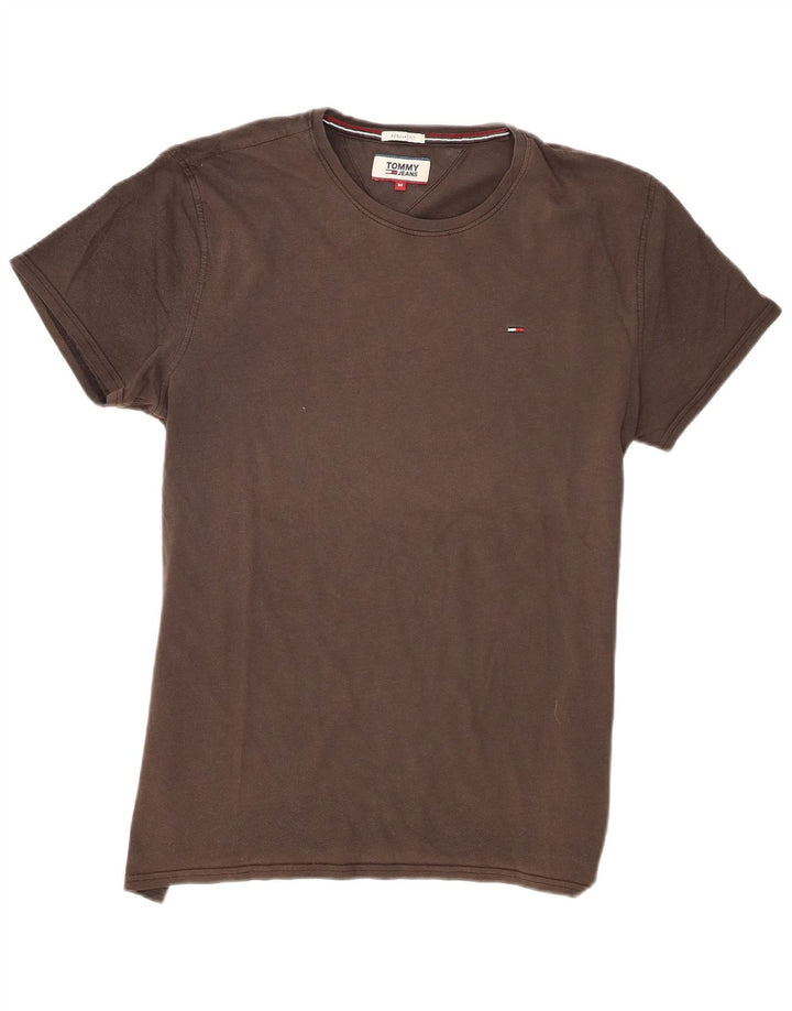 Tommy Hilfiger Ανδρικό T-Shirt Regular Fit Top Μεσαίο γκρι βαμβακερό
