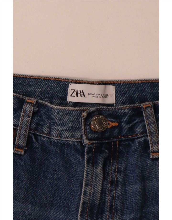 Zara Γυναικείο τζιν σορτς EU 40 Medium W30 Μπλε