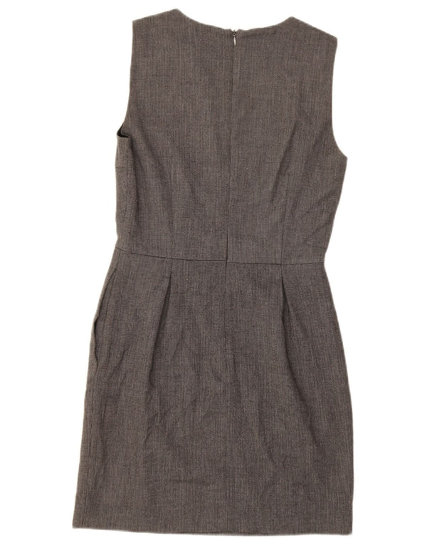 Γυναικείο αμάνικο φόρεμα Zara UK 10 Small Grey Polyester
