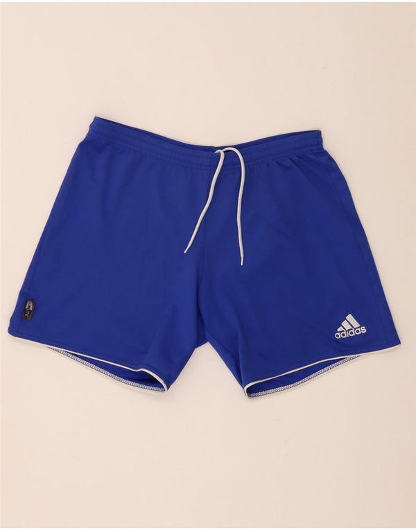 Ανδρικό αθλητικό σορτς Adidas Climalite Small Blue Polyester