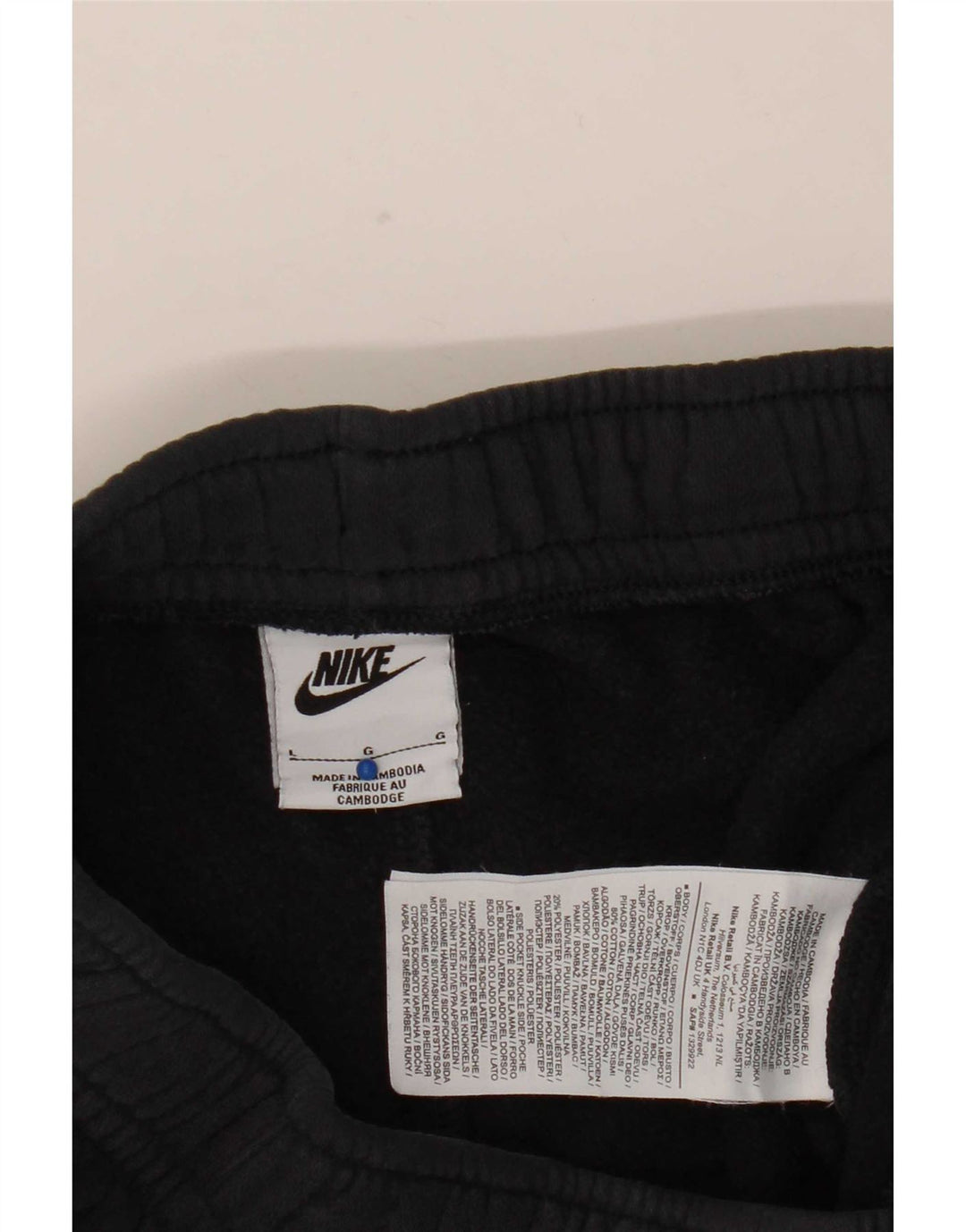 Ανδρική φόρμα Nike Cargo Παντελόνι Joggers μεγάλο μαύρο βαμβακερό