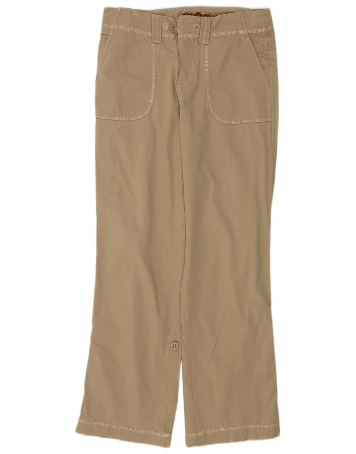 Eddie Bauer Γυναικείο ίσιο παντελόνι Chino US 6 Medium W30 L31 Beige βαμβακερό