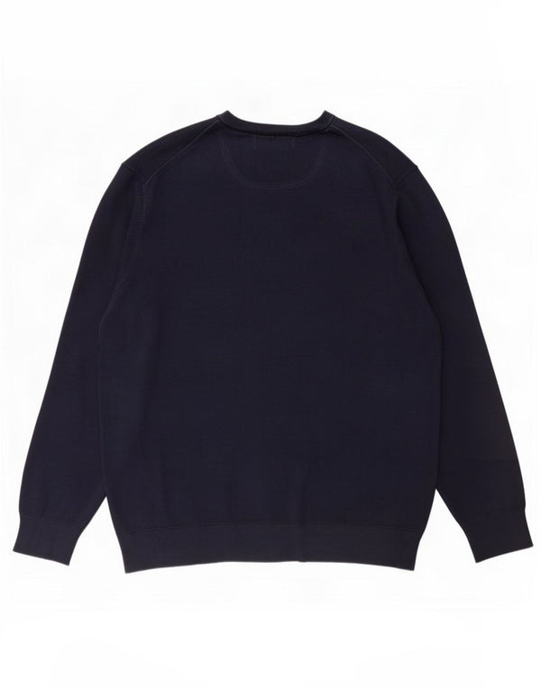 Ανδρικό πουλόβερ Timberland Crew Neck Jumper 2XL Navy Blue Cotton