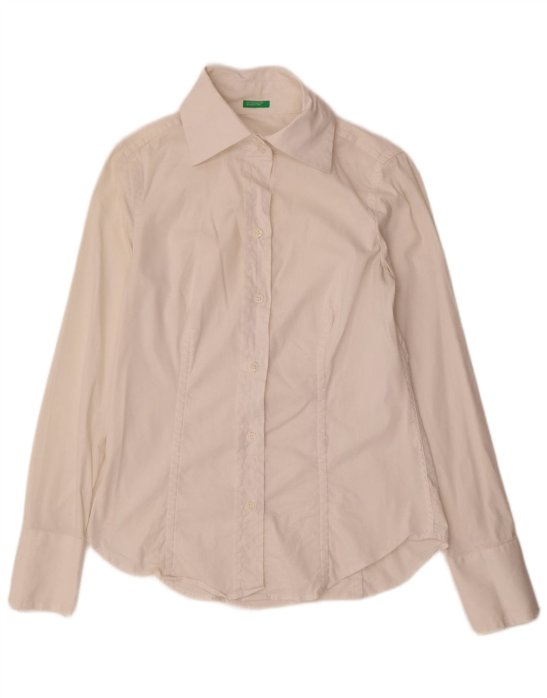 Γυναικείο πουκάμισο Benetton UK 12 Medium White