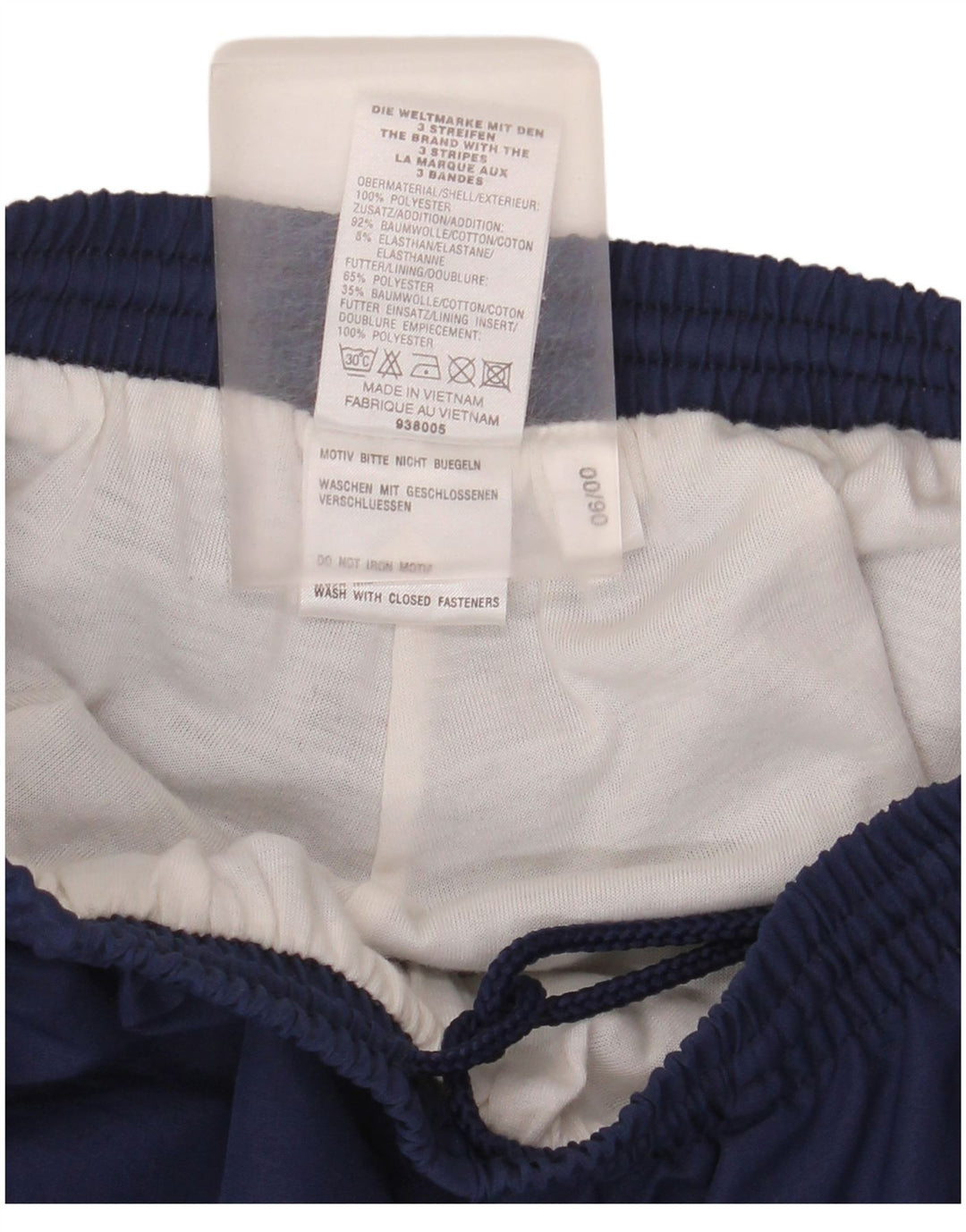 Παντελόνι φόρμας Adidas Boys 11-12 Years Navy Blue Polyester