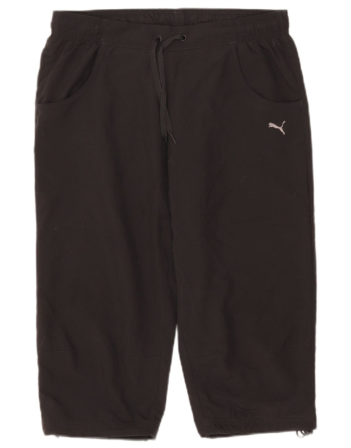Puma Γυναικεία φόρμα Capri Παντελόνι UK 12 Μεσαίου Μαύρου Πολυεστέρα