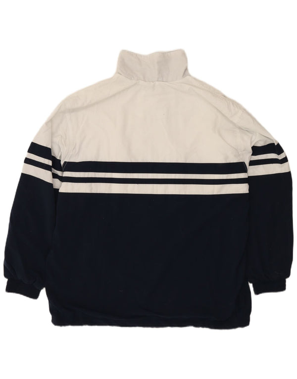 Ανδρική φόρμα Lotto Top Jacket XL Navy Blue Colorblock Polyester