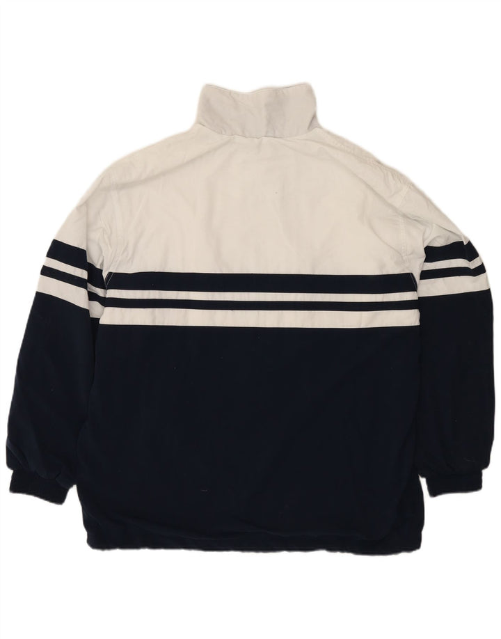 Ανδρική φόρμα Lotto Top Jacket XL Navy Blue Colorblock Polyester