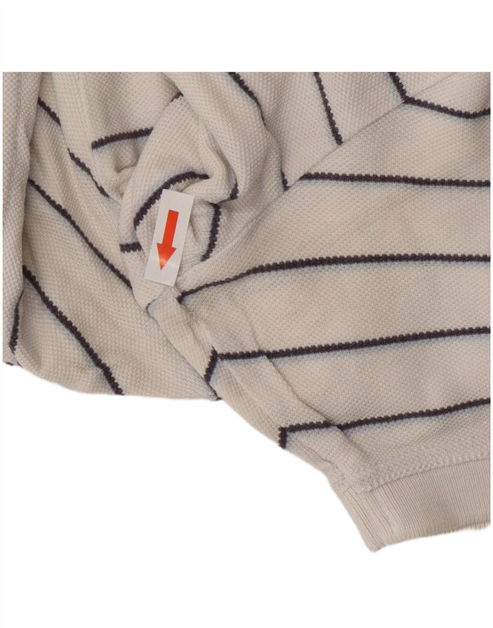 TOMMY HILFIGER Ανδρικό πουκάμισο κλασικό πόλο μεγάλο λευκό βαμβακερό ριγέ